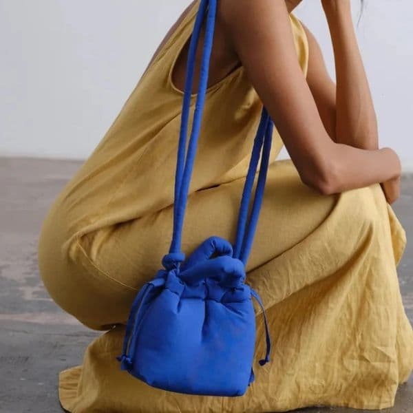 Fashion mini inflatable handbag er pad womens shoulder bag nylon down cotton cross body bag mini womens handbag 250109