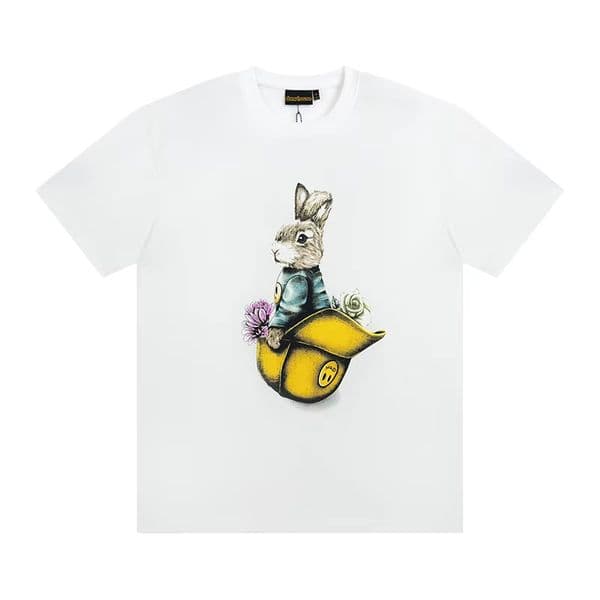 DREW HOUSE New Hot Sale Mens Clothing print logo T shirt men's and women's printed loose short sleeve T-shirt