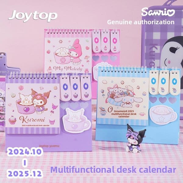 Cute 365-Day Countdown Desk Calendar for Daily Planning - Genuine Edition