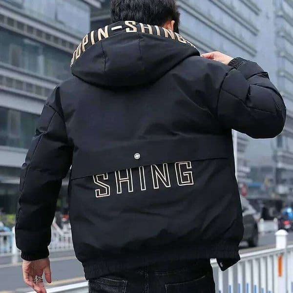 Designer Clothing 2025 Male Padded Coats Hooded Parkas Casual Men's Down Jacket Short Padding Youthful Clothes New External Winter Quilted Fashion