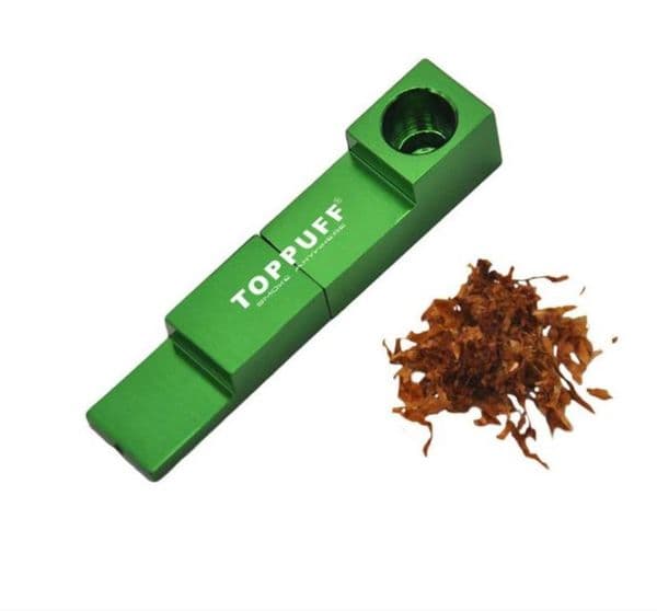 Hookahs Magnet pipe mini aluminum alloy pipe two solid color folding portable pipe