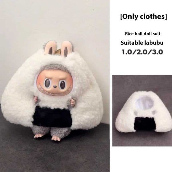 Accessory For Labubu Clothes Wacky Mart Friend Shrimp Handmade Clothing Anime Peripheral Customization Accessories V1 V3 XJ250802
