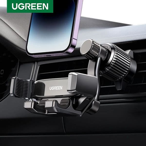 UGREEN Car Phone Holder Gravity Car Phone Stand For iPhone 16 15 14 Pro Max 360°Rotation Air Vent Phone Holder 250801