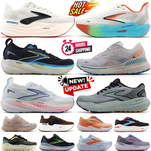 Designer Brooks Brookshoes Adrenaline Gts Hyperion Max Ghost Glycerin 21 22 Running Shoes For Men Women Outdoor Sneakers Mens Trainers Runners Shoes size 36-45