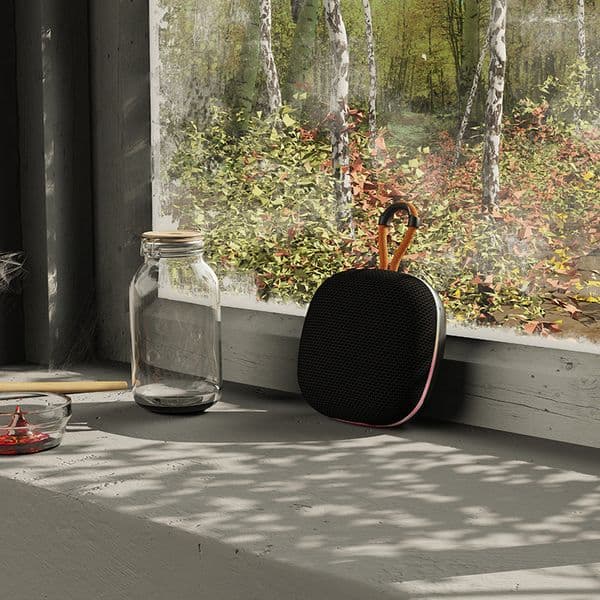 Waterproof Bluetooth Outdoor Mini Speaker with Durable Fabric Wrap