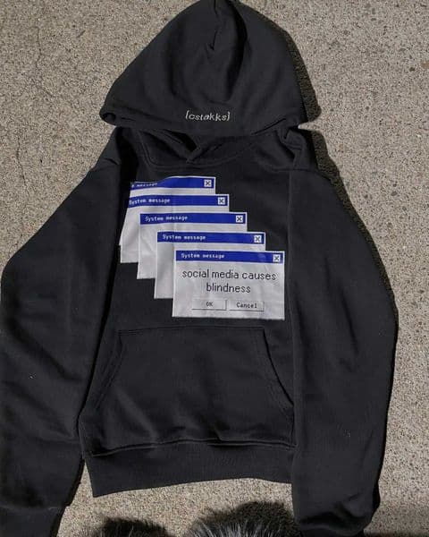Harajuku Casual Grunge Print Hoodies Women Streetwear Sweatshirt Tops Goth Y2k Oversized Hoodie Clothes Tracksuit Men Clothing X250802