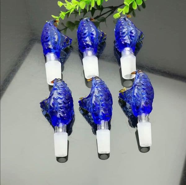 Smoking pipes Accessories Smoking hookah bongs water bottle bowl New Blue Cobra Glass Bubble Head