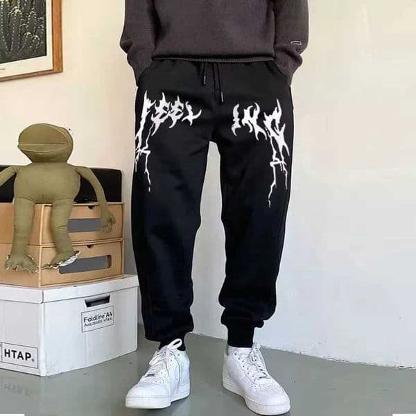 2025 trendy sweatpants loose mens jogging pants sports casual streetwear warm pants X250804