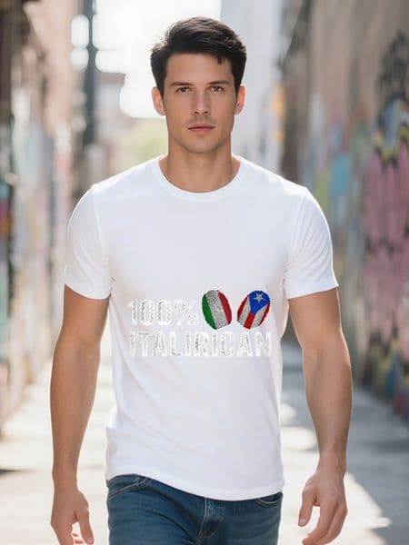 Men's G Cotton Italian T-Shirt 1f2e3