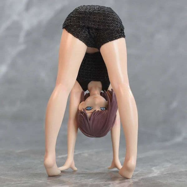 Aixlan Hentail Yuririn 14cm Sexy Handstand PVC Action Figure Matte Paint Adult Anime Girl Statue Collectible Figurine SA8
