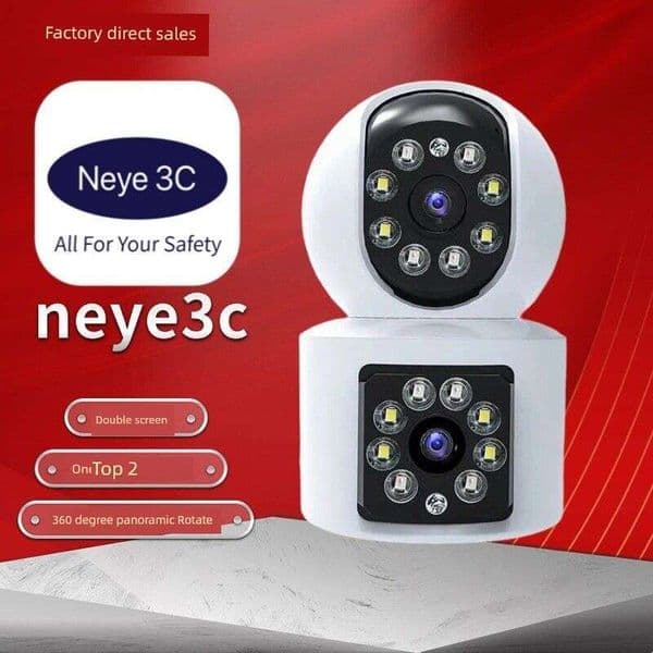Neye3c Surveillance Network Eye Video Lens Camera Mobile Phone Remote 360 Indoor Store Commercial Factory For Home