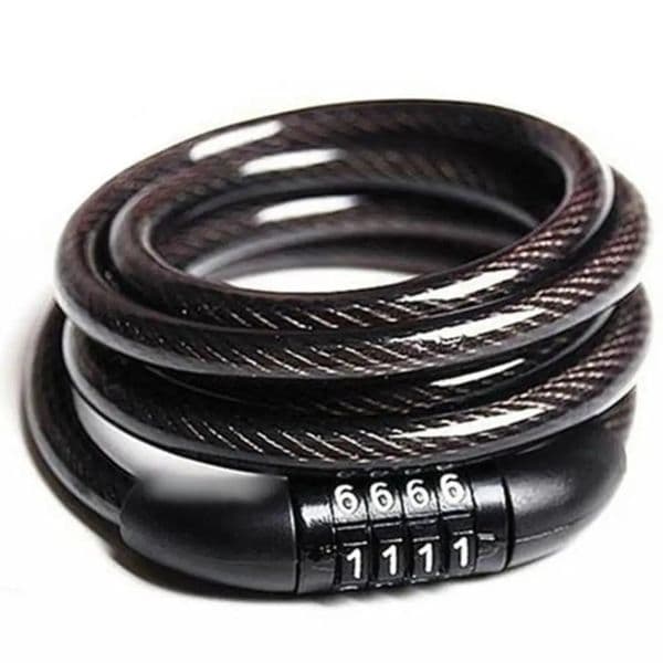 Security Chain Padlock Code Lock Heavy Duty Strong Motorbike Mountain Bike Cycle 250729