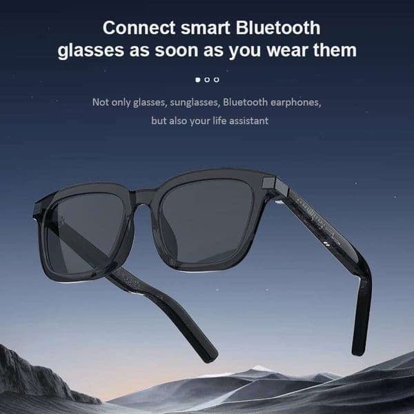 New Wireless Bluetooth and artificial intelligence assistant noise reduction smart glasses