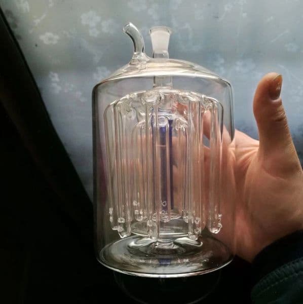 Smoking pipes Ball Glass Oil Burner Pipe Smoking Bowl Water Hookahs bongs Extra large 16 claw glass filter water bottle