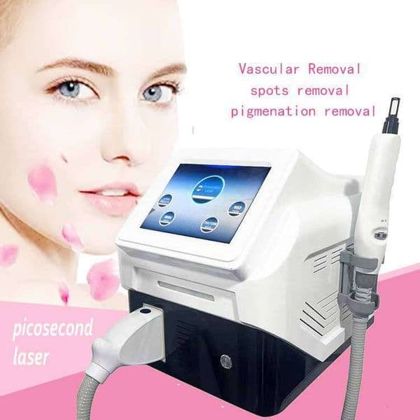 Desktop Picosecond Nd Yag Laser Tattoo Removal Machine Eyebrows Eyeline Washing 1064/755/532/1320Nm Skin Brighten Beauty Salon
