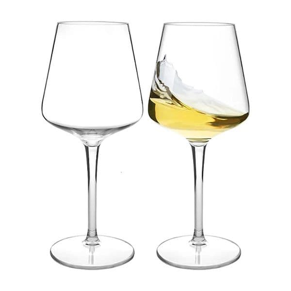 MICHLEY 2/4/6PCS Set Unbreakable Plastic Wine Glass High Quality Goblet Transparent Tritan Plastic Wine Juice Drink Cup Party 250730