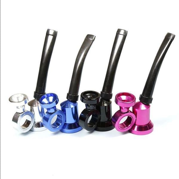 Smoking Pipes New aluminum alloy pipe with a length of 85MM