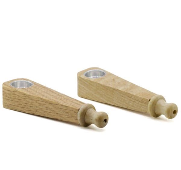 Smoking Pipes New 86MM Wood Pipe Miscellaneous Tree Pattern Straight Wood Portable Mini Pipe