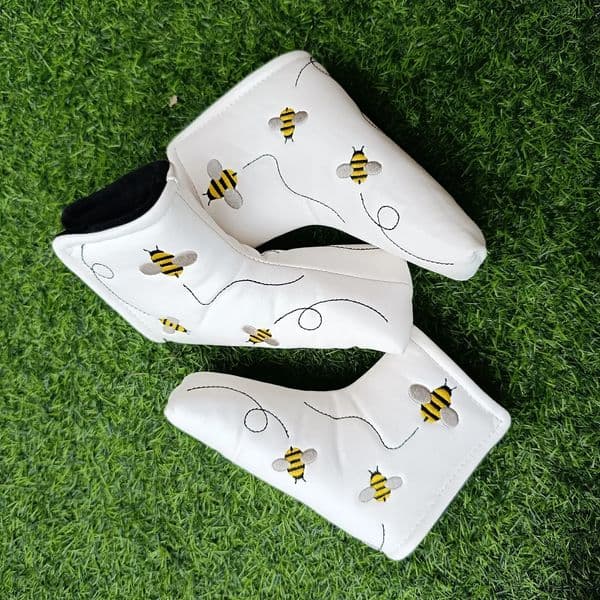 bee golf headcover bee golf putter cover bee golf head cover golf headcover golf putter headcover golf blade headcover 250806
