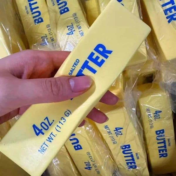 2026 New Antistress Butter Fidget Toys Squishy Elastic Cheese Stick Funny Decompression Stress Relief Games Toy For Adults Kids Designer