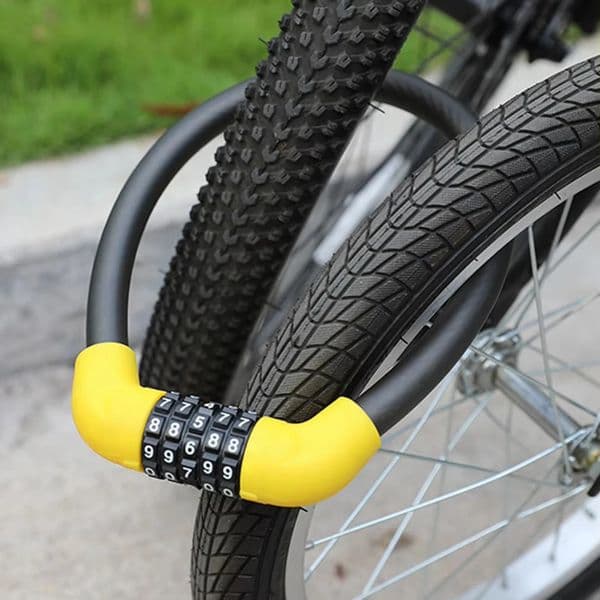 Antitheft Electric Bike Cable Lock Waterproof Bicycle Combination for Bicycles Motorcycles Garages Farms 250729