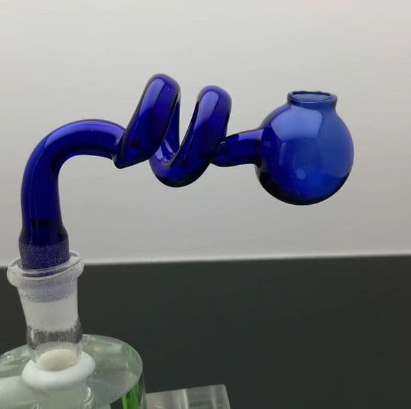 Glass Oil Burner Pipes hookah Glass Smoking bongs Smoke Pipes Colorful Spiral S Cooker