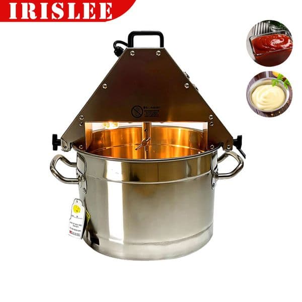 220V 10L Mixer Machine Mixed Mooncake Bean Paste Jam Filling,Mix Stir-Fry Sauces Two-Way Stirring With Hot Air Blower