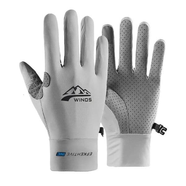 Fishing Gloves Ice Silk Touchscreen NonSlip Fitness UV Protection Men Women Cycling Summer Motorcycle Elastic 250729