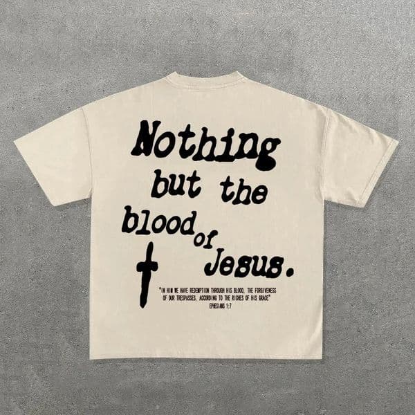 Streetwear T Shirt Y2K Hip Hop Letter Graphic Print Oversized TShirt Men Women Rock Round Neck Cotton Short Sleeve Tops Clothes 250801