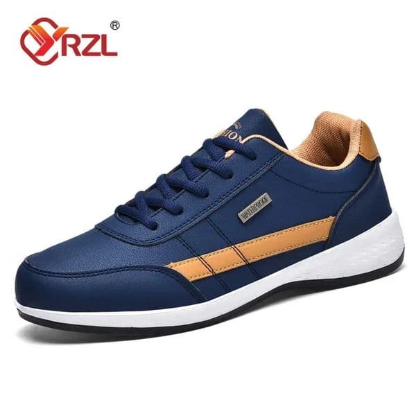 YRZL Men Shoes Sports Sneakers Non Slip Lightweight Lace Up Leisure Shoe Footwear Tennis Walking Masculino 250801
