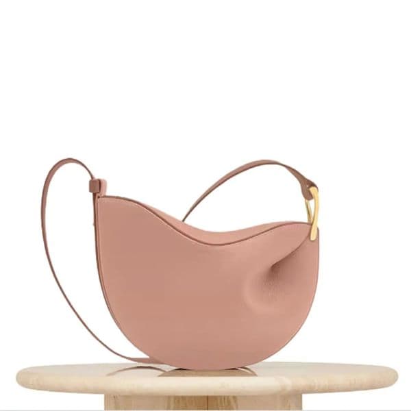 Mokki Bag Paris Cyme Tote Tonca Bags Textured 5A Full Grain Tonca Dix Half moon Cognac Numero Leather Luxury Designer Crossbody Women Hobo bags pink designer bag