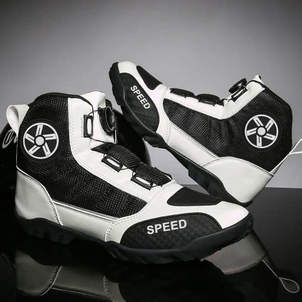 Motorcycle Boots Men Motor Motorbike Riding Shoes Antifall Motocross OffRoad Racing 250801BJ
