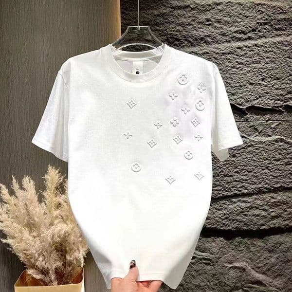 Louise shirt Mens lvs T-Shirts Designer T-shirt Casual Mens Women T-shirt Letters sleeve best-selling luxury men's hip lvs shirt Luxury fashion classic trend 7ab