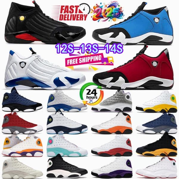 Designer free shipping Flu Game 12s 12 Basketball golden Shoes for 13 13s Got Game red Men 14 Clot Hyper mens Outdoor Sports Shoe 14s Mens University Sneakers