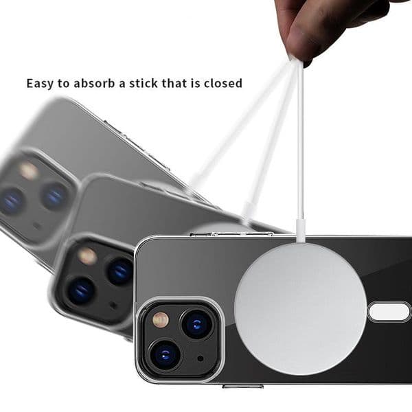 2026 New New Magnetic Transparent outdoor Shockproof Outdoor Phone Case For Iphone 17 17Air 16 15 Pro Max 14 Plus 13 Mini Outdoor 12 11 XR 8 7 Clear Magsafe Sof