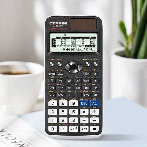 Advanced Multifunction Calculator 552 Features Specially Designed for Exams with High-End Finish and Cost-Effective Packaging W250809