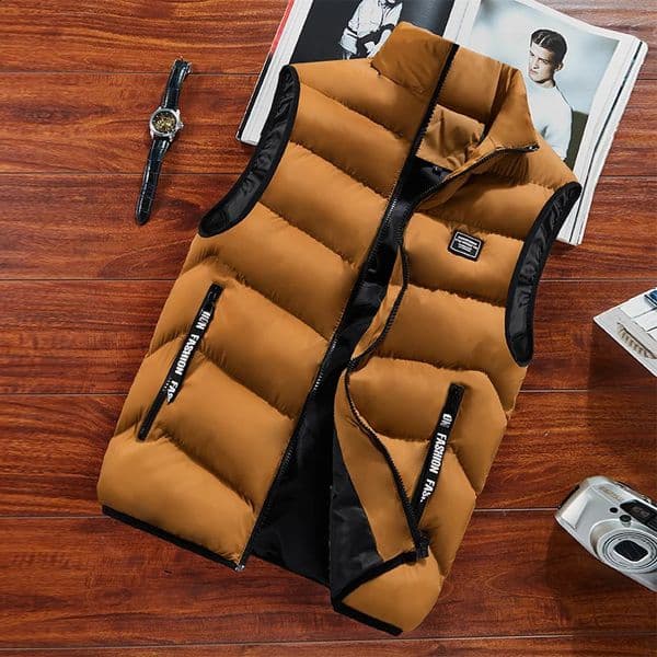 Spring Fashion Mens Jacket Sleeveless Vest Thermal Soft Vests Casual Coats Male Cotton Mens Vest Men Thicken Waistcoat 8Xl 250809