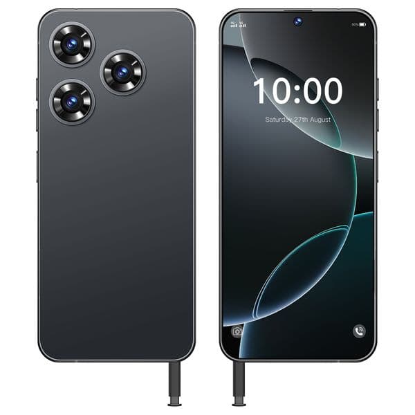GT30 Pro Smartphone 7.3-inch HD Screen Android 14 Phone Snapdragon 8 Gen 4 CPU,16GB+1TB Cell Phone,78MP+108MP Camera Pixels 8000mAh Battery 5G Dual SIM Card Capability