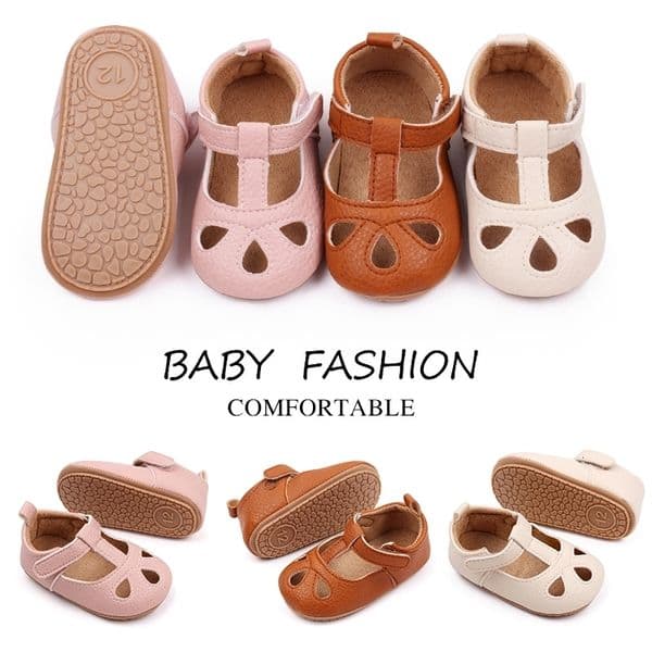 Baby Spring and Summer Sandals Girls Boys 018 Months First Step Shoes Casual Walking Hollow Breathable Fashion Antislip w250725