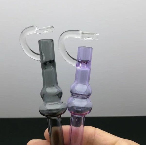 Smoking pipes Ball Glass Oil Burner Pipe Smoking Bowl Classic bongs Colorful hooded gourd pipe