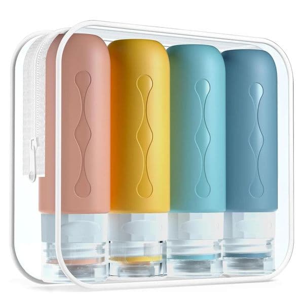 90ML Silicone Travel Refillable Bottle Makeup Dispensing Storage Bottle Container Empty Shower Gel Essence Shampoo Jars 250811