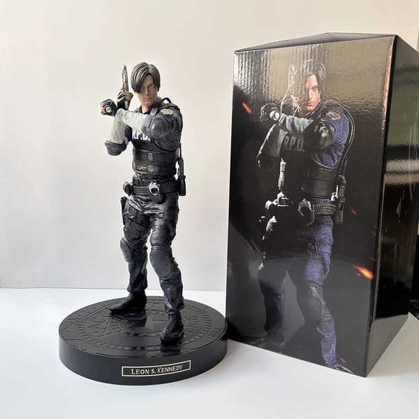 2026 New New Biohazard Game Scott Kennedy Anime Resident Evil Police Leon PVC Action Figure Model Toy Collection Birthday Gifts Designer