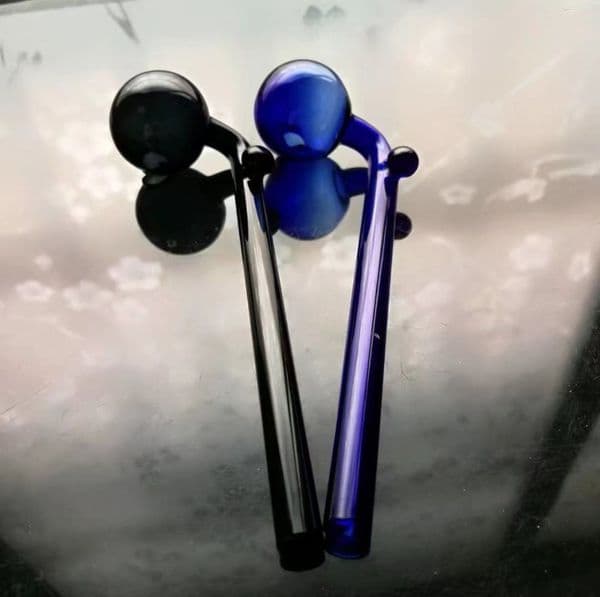 Smoking pipes Ball Glass Oil Burner Pipe Smoking Bowl Classic bongs Colorful extended curved pot