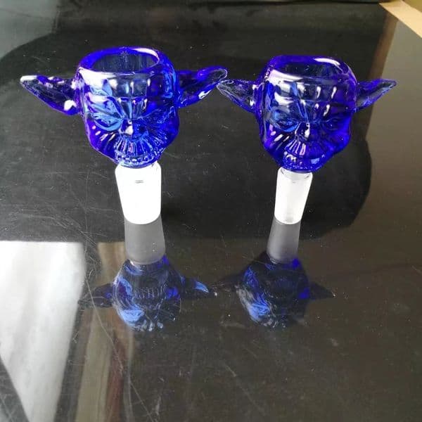 Smoking pipes hookah Oil Burner Pipe Smokings Glass Bowl Smoking Human faced beast bubble head