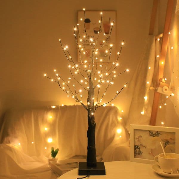 Glowing Branch Light Birch Tree Light for Wedding Party Christmas Decor 156 Leds Night LED Light Suitable for Home Bedroom