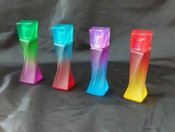 new Glass Oil Burner Pipes hookah Glass Smoking bongs Smoke pipes Colorful alcohol lamp