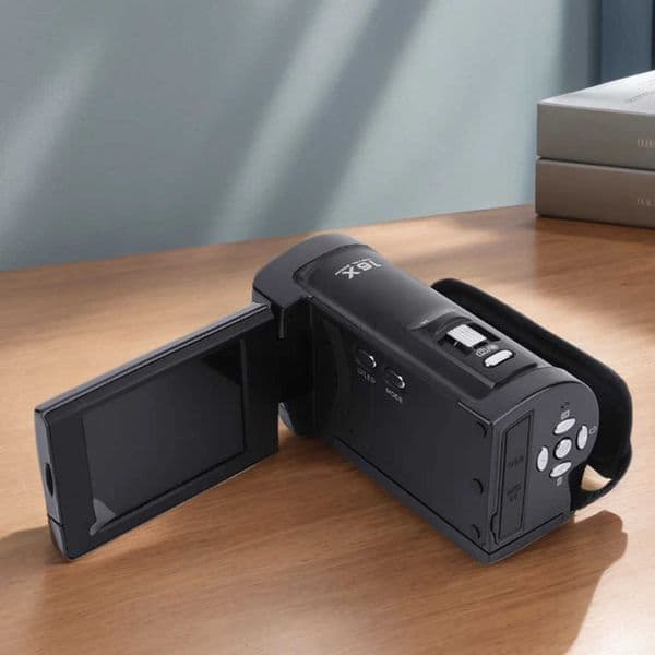 2.7K Camcorder 2.8inch 270 Degree Rotation Screen Digital Video Camera Video Recorder Camcorders for Outdoor Travel Recording T250813