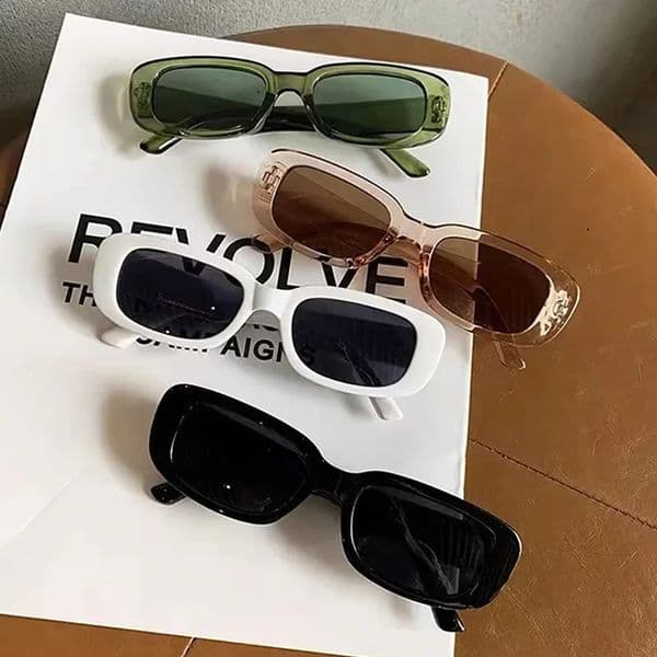 Fashion Sunglasses Classic Retro Square Glasse Vintage Travel Small Rectangle Sun Glasses Female Eyewear Anti 250804