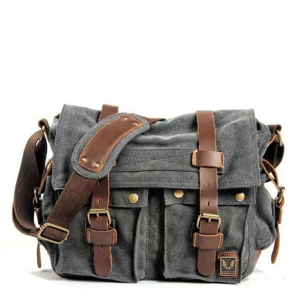 Designer Luxury Sac homme Canvas Leather Men Messenger Big Satchel Shoulder Bags Male Laptop Briefcase Travel Handbag