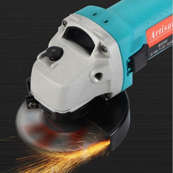 Industrial angle grinder, multifunctional polishing machine, household polishing and cutting electric tool with auxiliary handle, angle grinder
